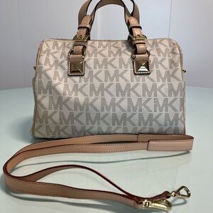 Michael Kors Beige and Tan Women's Bag